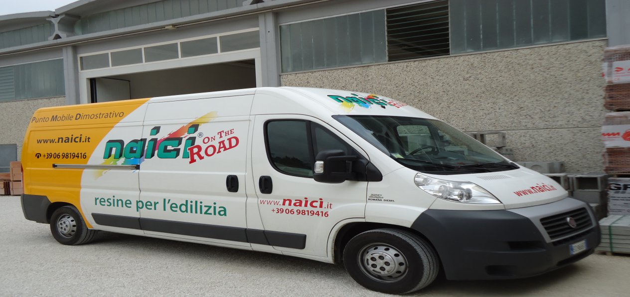 allestimento dimostrativo  ditta naici presso Tonelli a Coriano